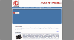 Desktop Screenshot of jignapetrochem.com